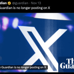 The Guardian’s Grand Exit From X: A Tale of Irony and Inconsistency